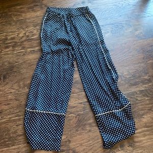 H&M Fun Blue Pattern Pants
